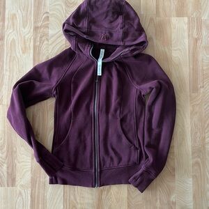 Lulu lemon terry soft scuba hoodie